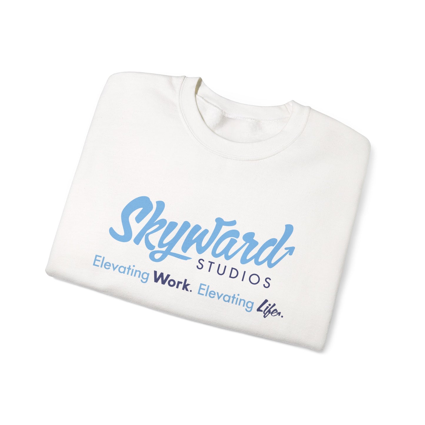 Skyward Studios Crewneck Sweatshirt — "Elevating Work. Elevating Life."