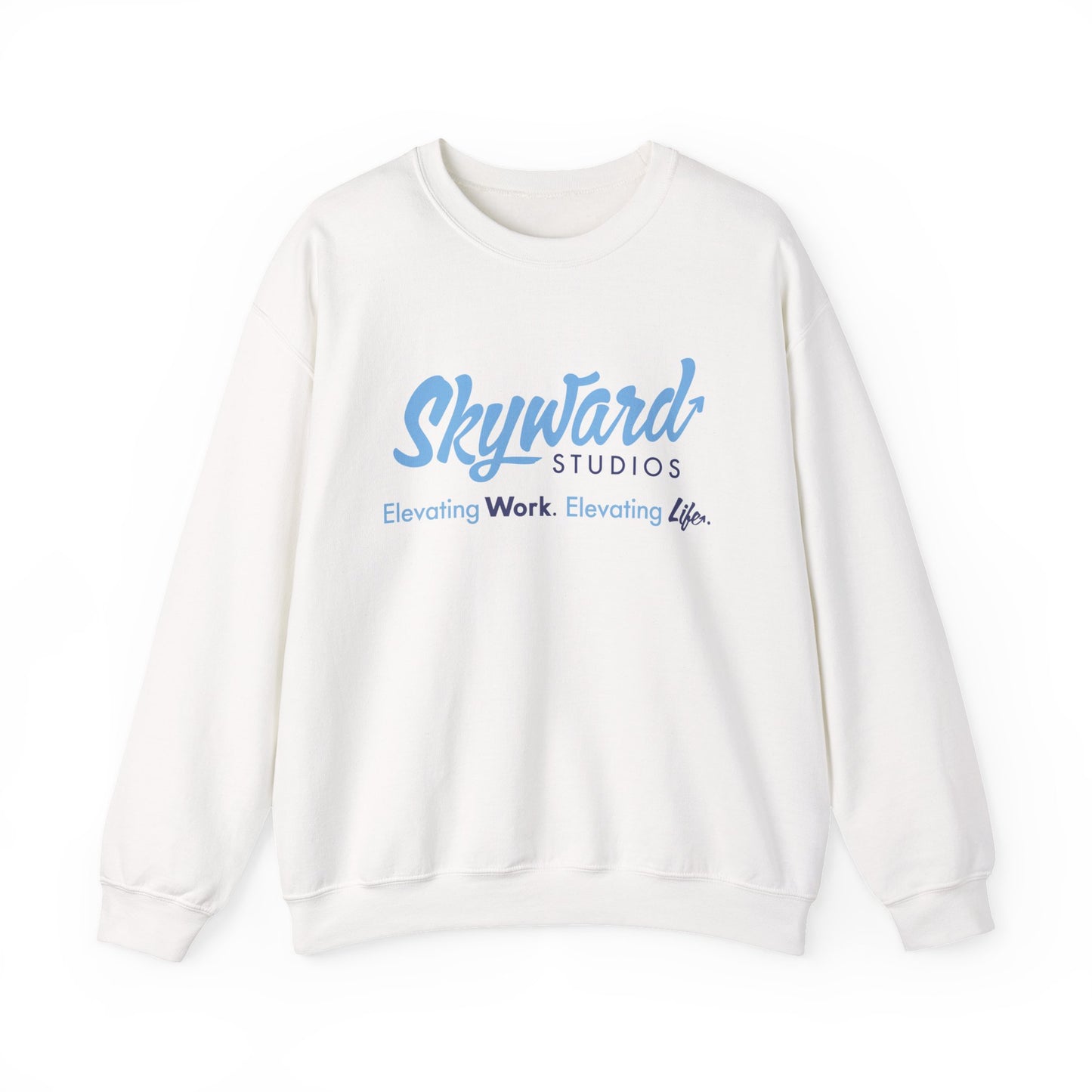 Skyward Studios Crewneck Sweatshirt — "Elevating Work. Elevating Life."