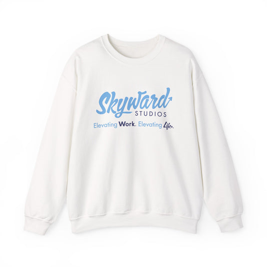 Skyward Studios Crewneck Sweatshirt — "Elevating Work. Elevating Life."